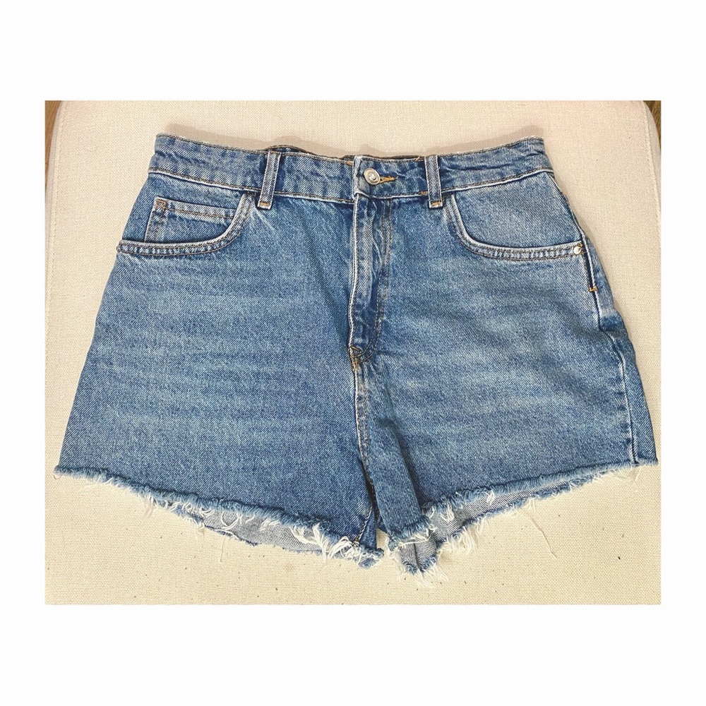 Zara Cutoff Denim Shorts